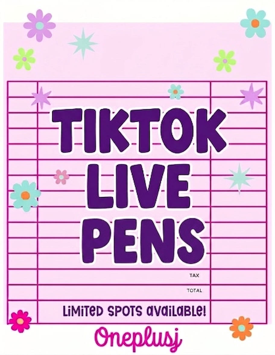 Tiktok Live Pens