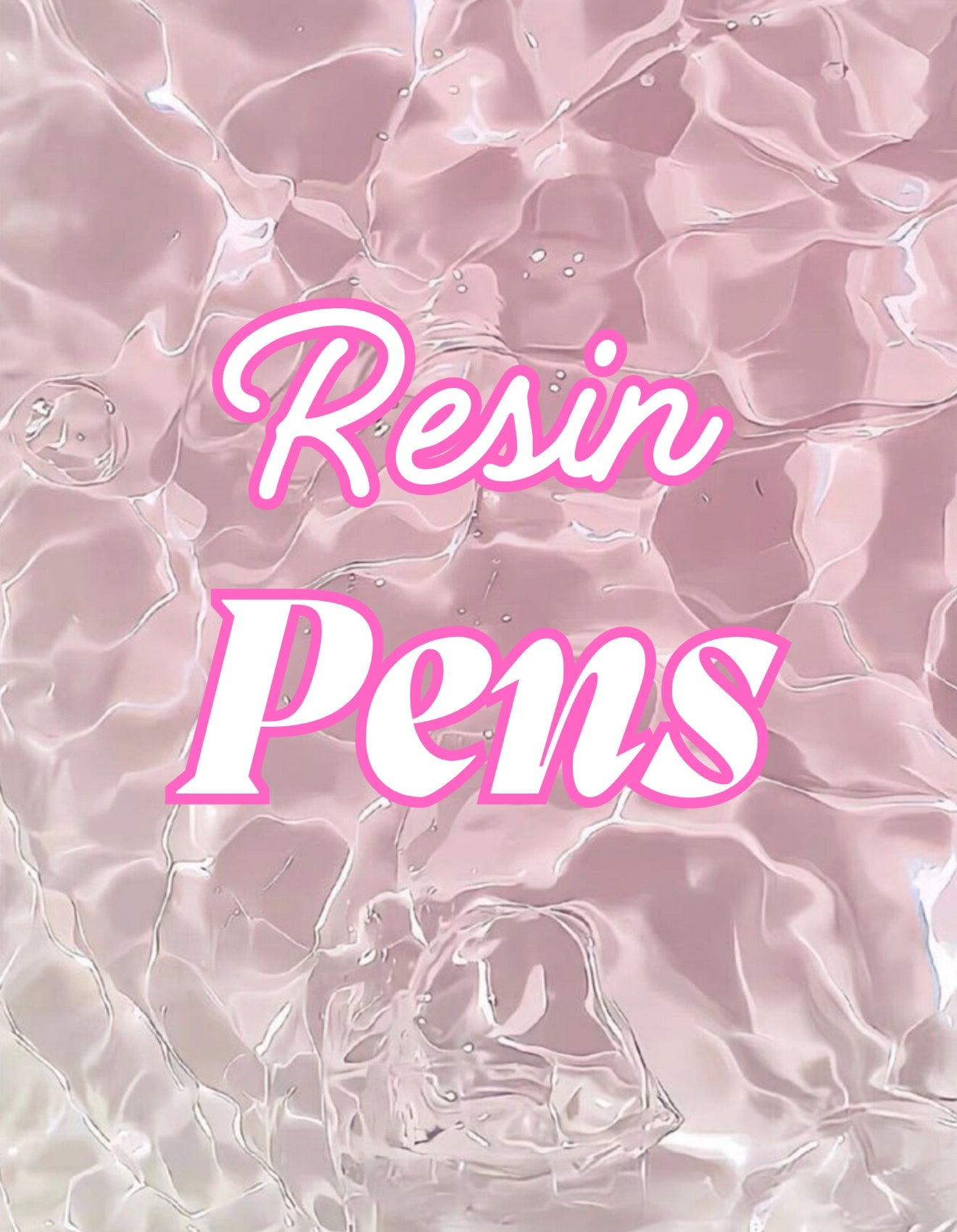 Resin Pens