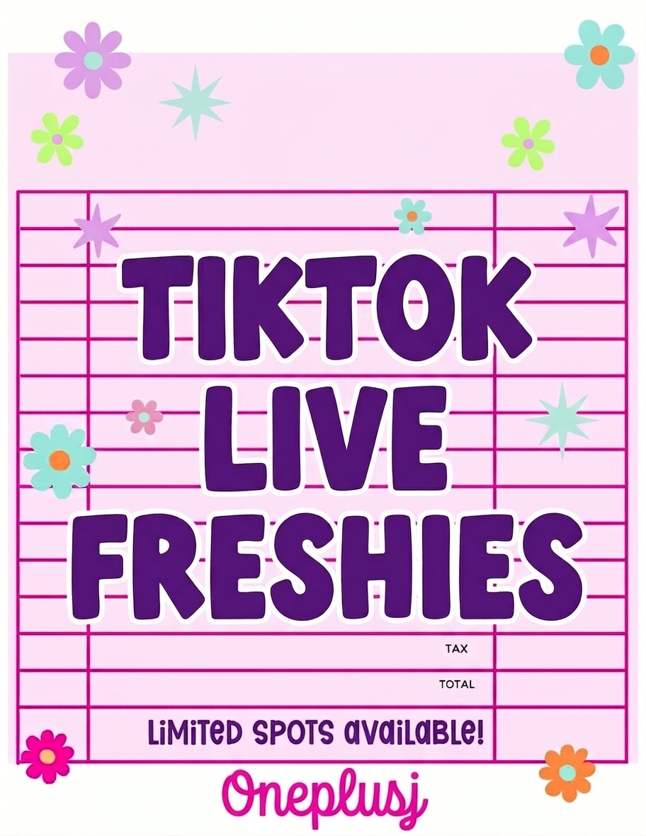 Tiktok Live Freshies